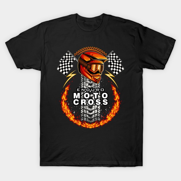 ENDURO MOTOCROSS T-Shirt by jimmy's